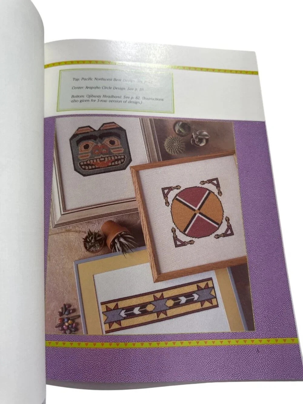 Native American Designs In Cross-Stitch Book By Frankye Jones
